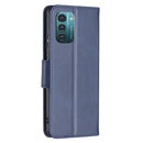 For Nokia G21 / G11 Retro Lambskin Texture Leather Phone Case(Blue)