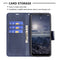 For Nokia G21 / G11 Retro Lambskin Texture Leather Phone Case(Blue)