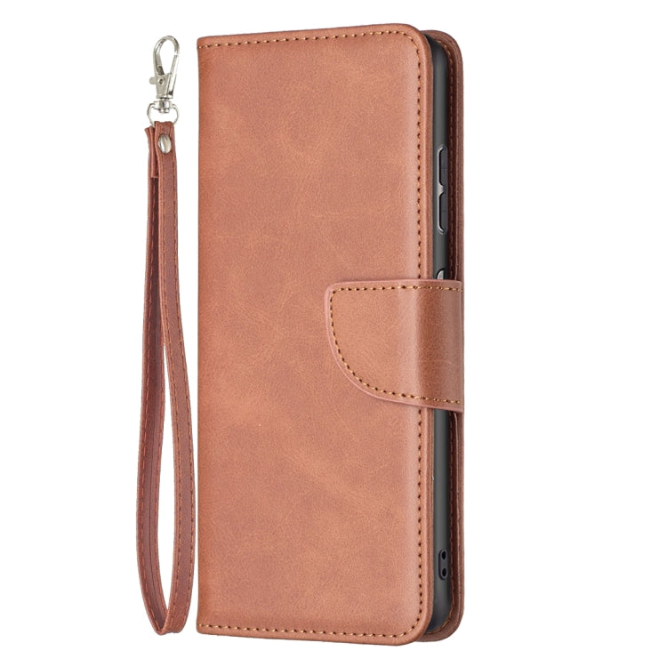 For Nokia G21 / G11 Retro Lambskin Texture Leather Phone Case(Brown)
