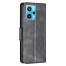 For OPPO Realme 9 Pro+ Retro Lambskin Texture Leather Phone Case(Black)