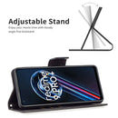 For OPPO Realme 9 Pro+ Retro Lambskin Texture Leather Phone Case(Black)