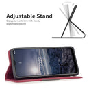 For Nokia G11 / G21 Magnetic Splicing Leather Phone Case(Red)