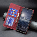 For Nokia G11 / G21 Magnetic Splicing Leather Phone Case(Red)