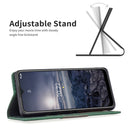 For Nokia G11 / G21 Magnetic Splicing Leather Phone Case(Green)