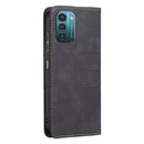 For Nokia G11 / G21 Magnetic Splicing Leather Phone Case(Black)