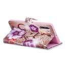 For Galaxy Note 10 Horizontal Flip Leather Case with Holder & Card Slots & Wallet(Lotus)