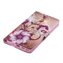 For Galaxy Note 10 Horizontal Flip Leather Case with Holder & Card Slots & Wallet(Lotus)
