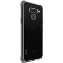 For LG Q60 IMAK All-inclusive Shockproof Airbag TPU Case with Screen Protector(Transparent)