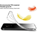 For LG Q60 IMAK All-inclusive Shockproof Airbag TPU Case with Screen Protector(Transparent)