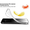 For LG Q60 IMAK All-inclusive Shockproof Airbag TPU Case with Screen Protector(Transparent)