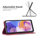 For Samsung Galaxy A23 5G Magnetic Splicing Leather Phone Case(Red)