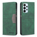 For Samsung Galaxy A23 5G Magnetic Splicing Leather Phone Case(Green)