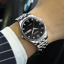 OLEVS 5570 Men Fashion Business Style Waterproof Quartz Watch(Black)