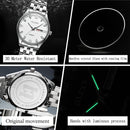 OLEVS 5570 Men Fashion Business Style Waterproof Quartz Watch(White)