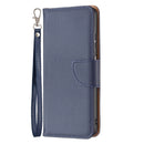 For Samsung Galaxy A23 5G Litchi Texture Pure Color Leather Phone Case(Dark Blue)
