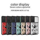 For Xiaomi Redmi Note 11 Pro (Global) Sliding Camera Cover TPU+PC Phone Case(Black)