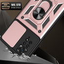 For Xiaomi Redmi Note 11 Pro (Global) Sliding Camera Cover TPU+PC Phone Case(Black)