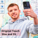 For Xiaomi Redmi Note 11S Sliding Camera Cover TPU+PC Phone Case(Blue)