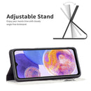 For Samsung Galaxy A23 5G Invisible Magnetic Painted Leather Phone Case(Girl)