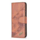 For Samsung Galaxy A23 5G Matching Color Crocodile Texture Leather Phone Case(Brown)