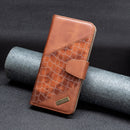 For Samsung Galaxy A23 5G Matching Color Crocodile Texture Leather Phone Case(Brown)
