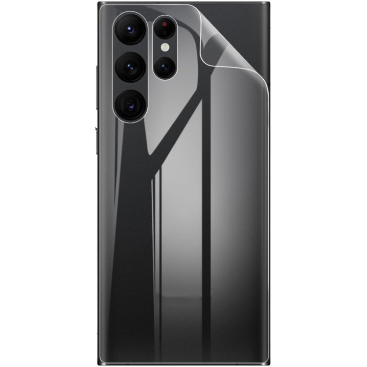 For Samsung Galaxy S22 Ultra 5G 2pcs imak Curved Full Screen Hydrogel Film Back Protector