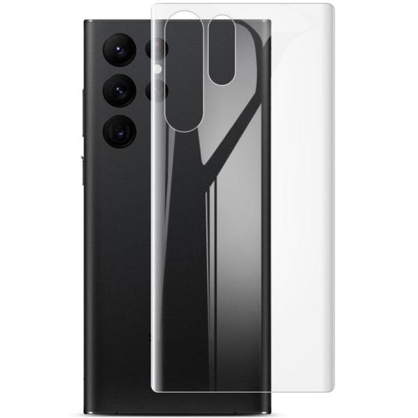 For Samsung Galaxy S22 Ultra 5G 2pcs imak Curved Full Screen Hydrogel Film Back Protector