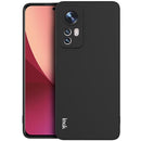 For Xiaomi 12 / 12X IMAK UC-4 Series Straight Edge TPU Soft Phone Case(Black)