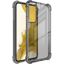 For Samsung Galaxy S22+ 5G imak TPU Phone Case with Screen Protector(Transparent Black)