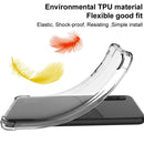 For Samsung Galaxy S22+ 5G imak TPU Phone Case with Screen Protector(Transparent Black)