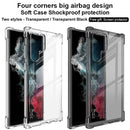 For Samsung Galaxy S22 Ultra 5G imak TPU Phone Case with Screen Protector(Transparent)