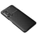 For Huawei nova 9 SE Carbon Fiber Texture Shockproof TPU Phone Case(Black)