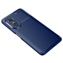 For Huawei nova 9 SE Carbon Fiber Texture Shockproof TPU Phone Case(Blue)