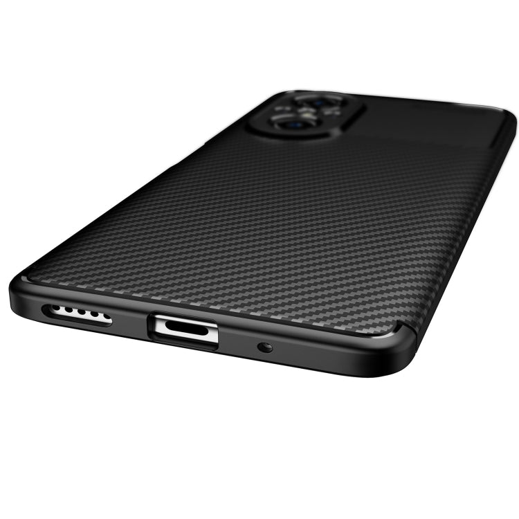 For Huawei nova 9 SE Carbon Fiber Texture Shockproof TPU Phone Case(Blue)