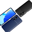 For Huawei nova 9 SE Carbon Fiber Texture Shockproof TPU Phone Case(Blue)
