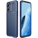 For OnePlus Nord CE 2 5G Carbon Fiber Texture Shockproof TPU Phone Case(Blue)