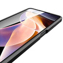 For Xiaomi Poco M4 Pro Fine Hole Version Litchi Texture Shockproof TPU Phone Case(Black)