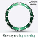 OLEVS 5885 Men Fashion Waterproof Luminous Quartz Watch(Black)