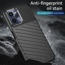 For OPPO Realme C35 Thunderbolt Shockproof TPU Protective Soft Phone Case(Black)