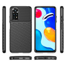 For Xiaomi Redmi Note 11 Global / Note 11S Thunderbolt Shockproof TPU Protective Soft Case(Black)