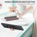 For Xiaomi Redmi 10C Metal Ring Holder TPU Phone Case(Black)