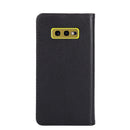 For Samsung Galaxy S10e Non-Magnetic Retro Texture Leather Phone Case(Black)