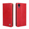 For Samsung Galaxy A03 Core Non-Magnetic Retro Texture Leather Phone Case(Red)