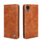 For Samsung Galaxy A03 Core Non-Magnetic Retro Texture Leather Phone Case(Brown)