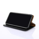 For Samsung Galaxy A03 Global Non-Magnetic Retro Texture Leather Phone Case(Black)