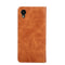 For Samsung Galaxy A22 5G JP Version Non-Magnetic Retro Texture Leather Phone Case(Brown)