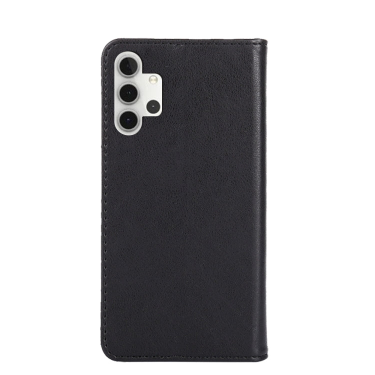 For Samsung Galaxy A32 Non-Magnetic Retro Texture Leather Phone Case(Black)