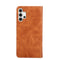 For Samsung Galaxy A32 Non-Magnetic Retro Texture Leather Phone Case(Brown)