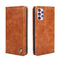 For Samsung Galaxy A33 5G Non-Magnetic Retro Texture Leather Phone Case(Brown)