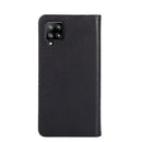 For Samsung Galaxy A42 5G Non-Magnetic Retro Texture Leather Phone Case(Black)